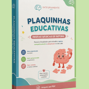 Plaquinhas Educativas – Regras Básicas de Rotina