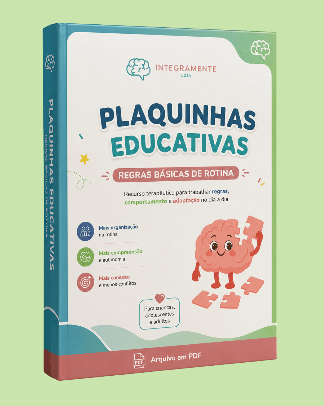 Plaquinhas Educativas – Regras Básicas de Rotina